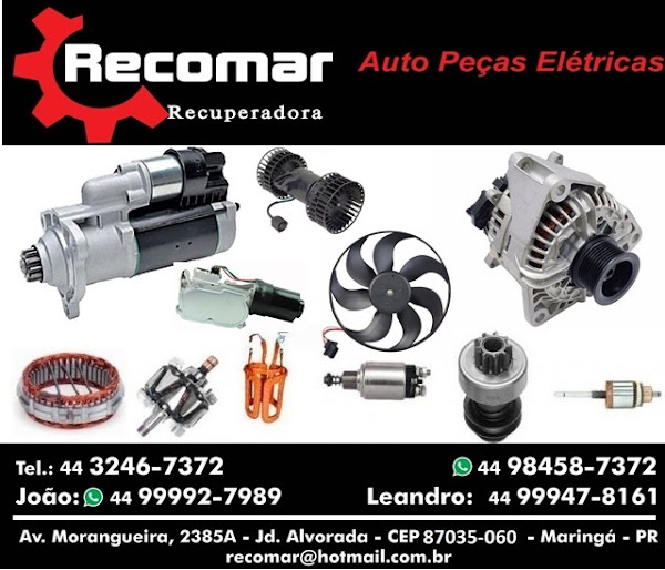 Foto 1 Recomar Recuperadora de Auto Peças Elétricas