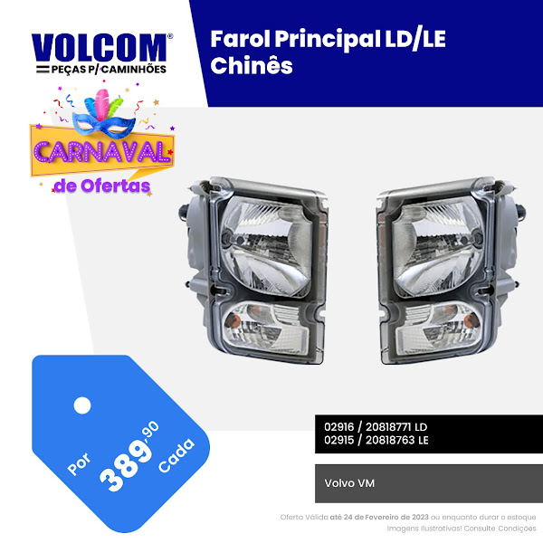 Foto 2 Volcom Distribuidora de Peças para Caminhões