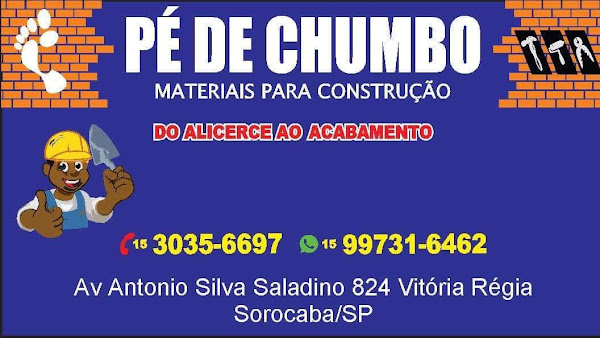 Foto 0 Pé de Chumbo Materiais para Construção Sorocaba