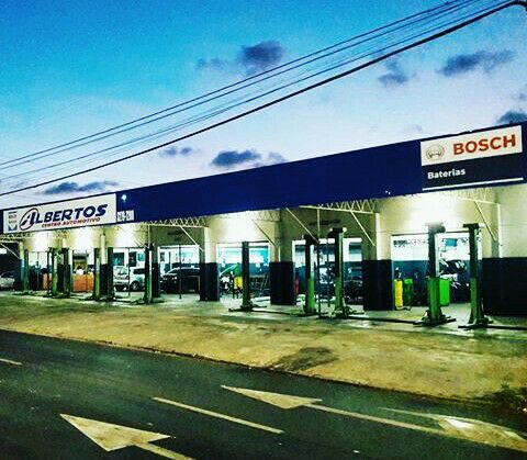 Foto 0 Albertos Centro Automotivo : Oficina Mecânica, Injeção Eletrônica, Direção Hidráulica, Alinhamento, Balanceamento, Suspensão, Freios ABS, Pneus Dunlop, Baterias Bosch, Bateria para Carro, Fortaleza