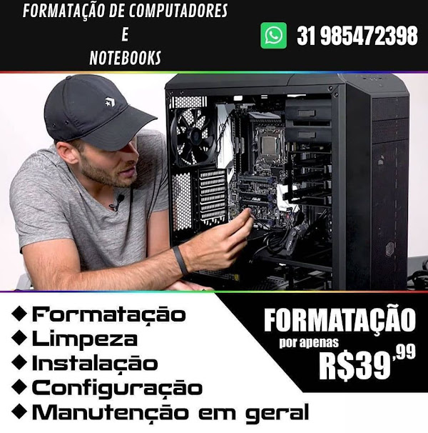 Foto 0 FORMATAÇAO DE COMPUTADORES