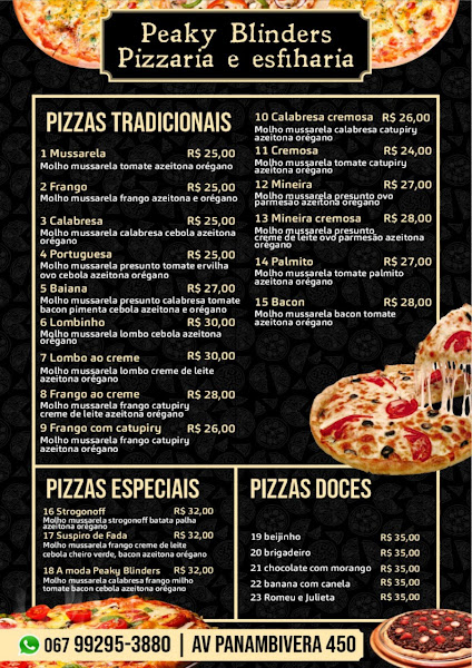 Foto 4 PEAKY BLINDERS PIZZARIA E ESFIHARIA