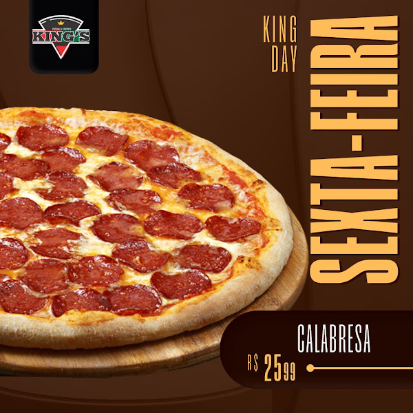 Foto 1 King''s Pizzas e Crepes