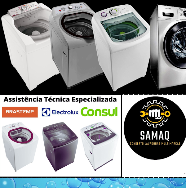 Foto 0 SAMAQ CONSERTO LAVADORA ROUPA