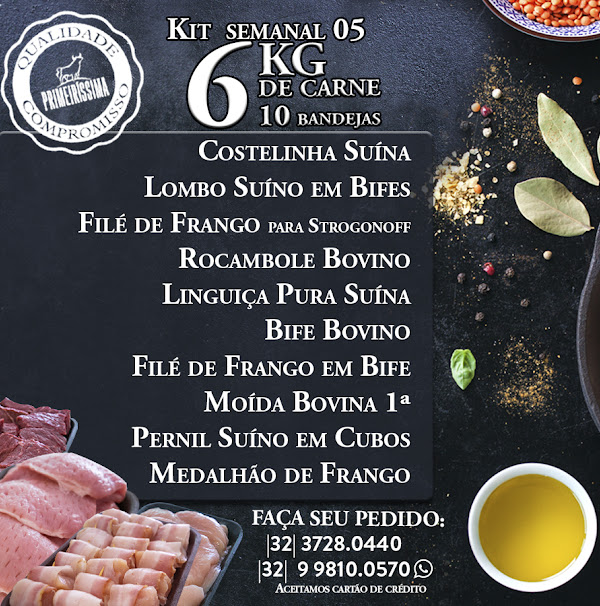 Foto 0 Primeiríssima Carnes de Qualidade