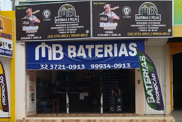 MB baterias - Peças/serviços automotivos - Muriaé MB baterias - Peças/serviços automotivos - Muriaé